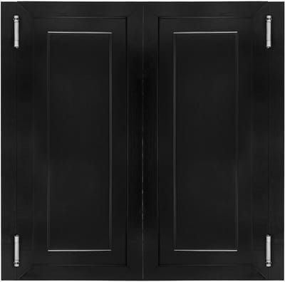 Houten Binnendeuren - Draaideuren - Ruimte Indelen - Dubbele Louvre - 61 cm Breed - Natuurlijk Hout