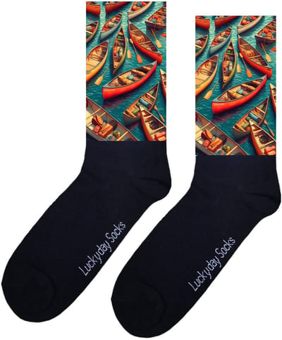 LuckyDay Socks - Kano - Grappige Cadeaus voor Dames en Heren - Verjaardags cadeau vrouw en man - Vrolijke sokken - Valentijns cadeau - Grappige sokken - Leuke sokken - Leuke dames en heren sokken - Maat 37-44