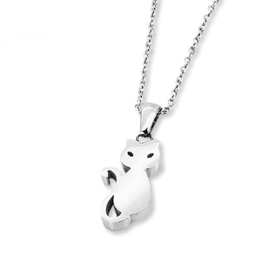 Amanto Ketting Bjor - 316L Staal - Poes - 22x10mm - 50cm