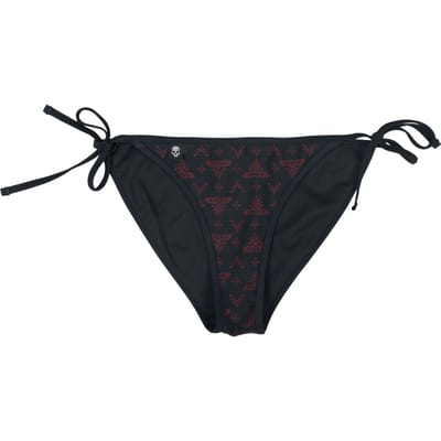 Black Premium by EMP zwart bikinibroekje Mix and Match met Allover-print - Dames - L