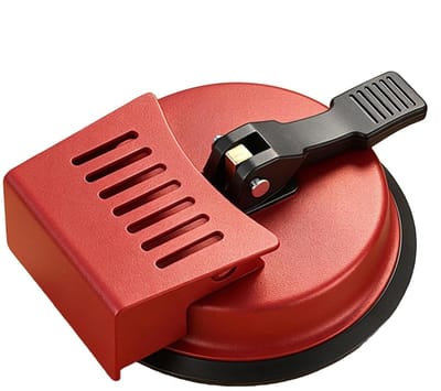 Vloer Reparatiegereedschap - Voegentrekker Zuignap - Vloeren Leggen - Duurzaam Koolstofstaal - 3 Maten - Rood