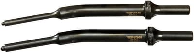 Pneumatische Scharnierpen Driver Set - Gereedschap Set - Auto Reparatie - Gehard Gereedschapsstaal - 2 Delig - Zwart