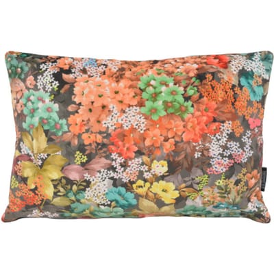 Gek op kussens! Velvet flowers 3 long | 30 x 50 cm | kussenhoes | velvet/polyester