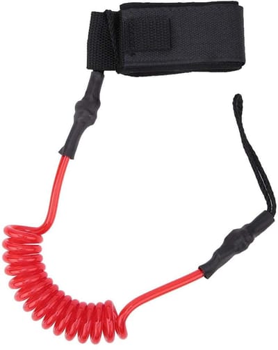 Dailygoods- Surfleash Lichtgewicht - Bodyboard/Surfboard - Universeel Enkelformaat - Duurzaam Materiaal - Eenvoudig Mee Te Nemen - Ultra Sterke Sluiting - Surfboard Leash