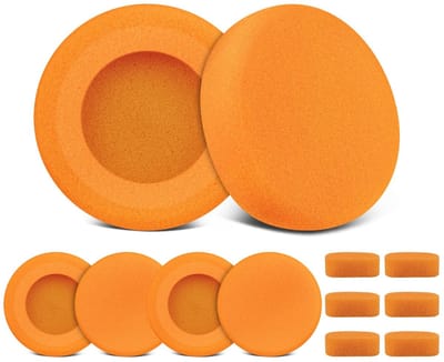 Dailygoods - SOULWIT 6 stuks vervangende oorkussens voor Koss Porta Pro, KSC11, KSC17, KSC75 hoofdtelefoons, zachte en duurzame earpads cushions van spons met schuim met hoge dichtheid