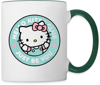 Hello Kitty Just Be You Hello Kitty Club Mok Tweekleurig