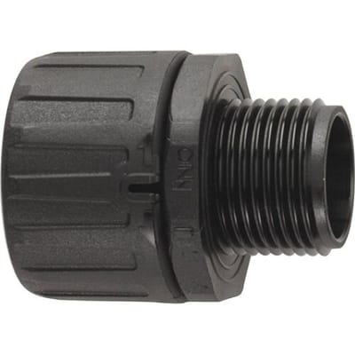 LAPP 55506335 SILVYN® FPAG M20x1,5/1 BK Slangbevestiging Zwart M20 Recht 10 stuk(s)