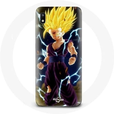 Hoesje voor Samsung Galaxy A10 Dragon ball z Super SSJ2 Gohan