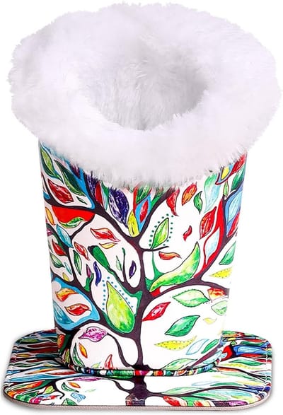 Moderne Velvet Brilhouder met Magnetische Bevestiging, Antikras en Stofdichte Standcase voor Zonnebrillen en Leesbrillen