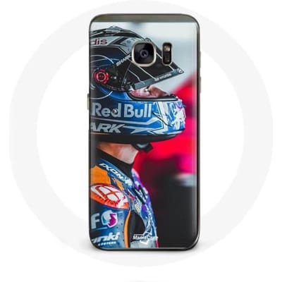 Coque Maniacase pour Samsung Galaxy S7 miguel oliveira moto gp fond sombre