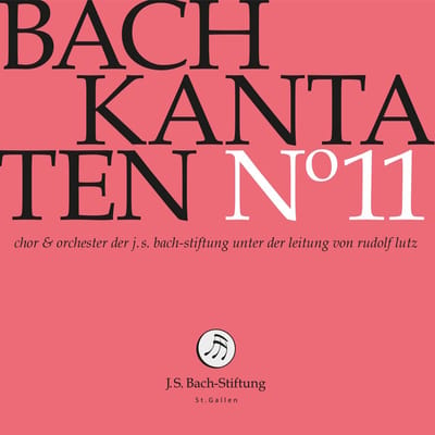 Chor & Orchester Der J.S. Bach-Stiftung, Rudolf Lutz - J.S. Bach: Bach Kantaten No.11 Bwv170, 2 (CD)