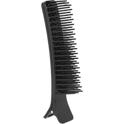 1PC Lange Haarclips Haarstyling Sectie Kapsalon Antislip Haaraccessoire voor Salon(Zwart ) zwart