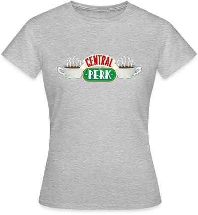 Friends Central Perk Logo T-Shirt Dames