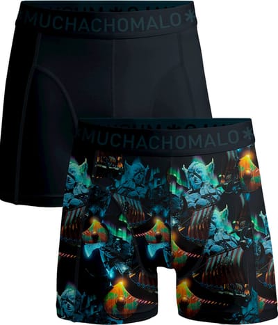 Muchachomalo Heren Boxershorts - 2 Pack - Maat S - Mannen Onderbroeken