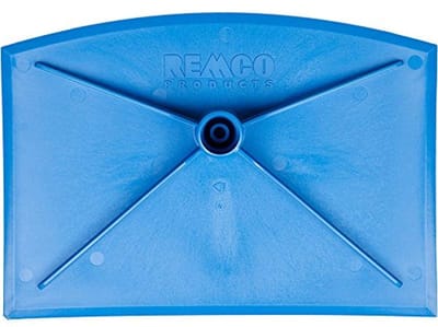Voedselschoffel 20x28 cm Kunststof Blauw - Stevige Vloerschraper voor Reiniging