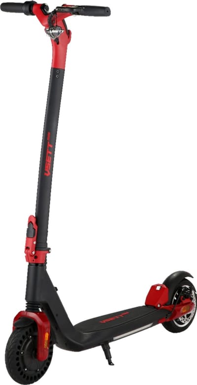 VSETT Mini Elektrische Step – 36V 7.8Ah – 25 km/u – Tot 25 km Actieradius – Solide Banden – LED Verlichting – Inklapbaar – E-Step Volwassenen