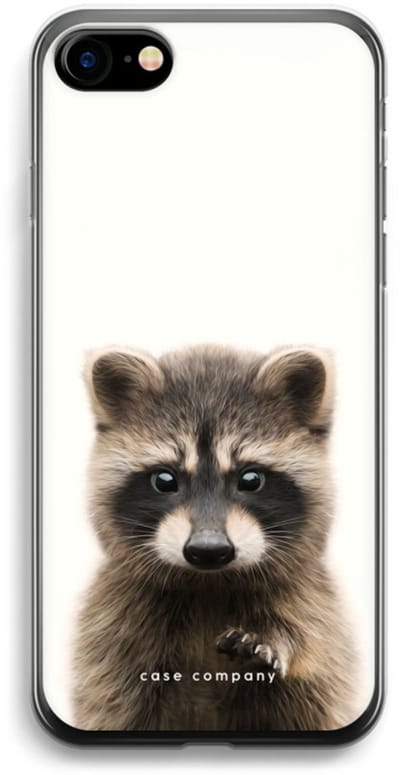 Case Company® - Hoesje geschikt voor iPhone SE 2020 hoesje - Rocco - Soft Cover Telefoonhoesje - Bescherming aan alle Kanten en Schermrand
