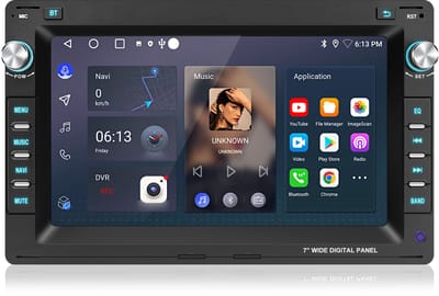 Junsun Android 15 Autoradio geschikt voor VW Polo 9N Golf 4 Passat B5 T5 Accessoires - Draadloos Carplay & Android Auto - GPS Navi & SWC & Bluetooth & DAB+ & WIFI & 2DIN & USB