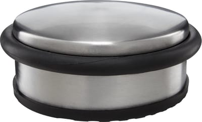 Protect-it Deurstopper/deurbuffer - 1x - D100 x H45mm - 1,15kg - RVS - premium - zonder montage