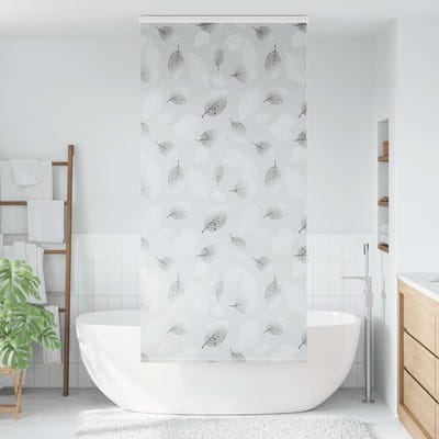 vidaXL - Doucherolgordijn - met - cassette - 90x240 - cm - stofbreedte - 86 - cm