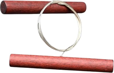 Kleisnijder Draad - Keramiek Gereedschap - Pottenbakken Vormgeven - Drie Handvatten - Tot 70cm Lengte - Metaal