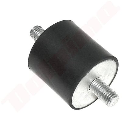 Trillingsdemper passend op UNI MM 50x50mm M12x22/M12x22