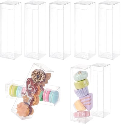 Dailygoods - Transparante Geschenkdozen - Perfect voor Bruiloften en Valentijnsdag