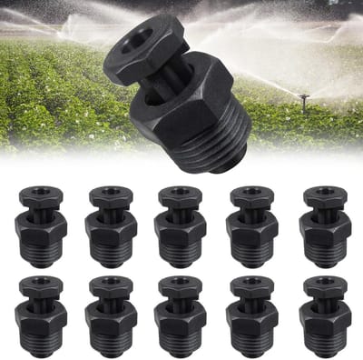 10 Stuks Automatische Uitlaatkleppen 1/2" voor Tuinirrigatie en Ventilatie van Waterleidingen