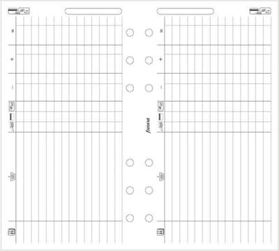 Financiële Bladeren voor Agenda Personal Formaat, Pakket van 20 Vel