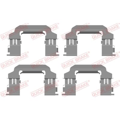 Toebehorenset, schijfremblok QUICK BRAKE 109-0138
