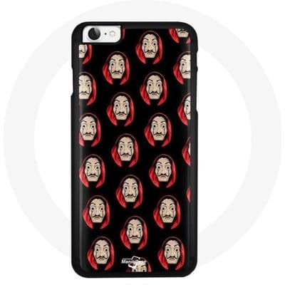 Coque iPhone 4 - La Casa de Papel - Souple - Protection de l'appareil - Noir - Mixte