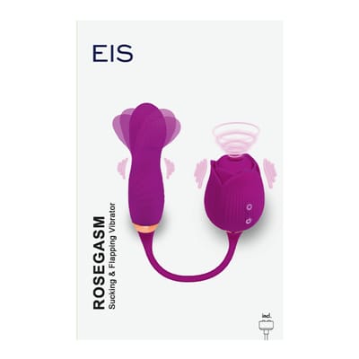 2-in-1 vibrator 'Rosegasm', 36,8 cm