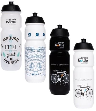 Retulp Bio Bidon pakket XL - Bidons - Bidon - Sport - Waterfles - Drinkfles - Suikerriet - 750 ml - 4 stuks