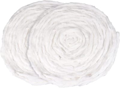 Katoenen Rol - Make-up Pads - Gezichtsverzorging - Natuurlijk Materiaal - 15x8CM - Wit