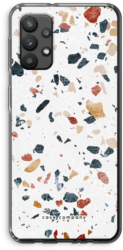 Case Company® - Hoesje geschikt voor Samsung Galaxy A32 4G hoesje - Terrazzo N°4 - Soft Cover Telefoonhoesje - Bescherming aan alle Kanten en Schermrand