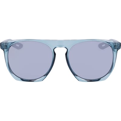 Nike Unisex Flatspot XXII Zonnebril voor volwassenen (Blauwgrijs)