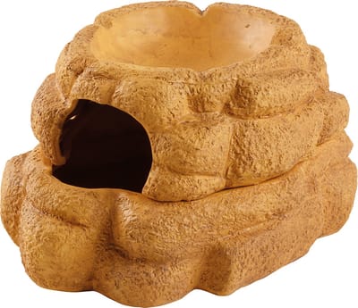 Exo Terra - Ornamenten - Reptielen - Big Rock - L - 25x28x16cm Bruin - 1st