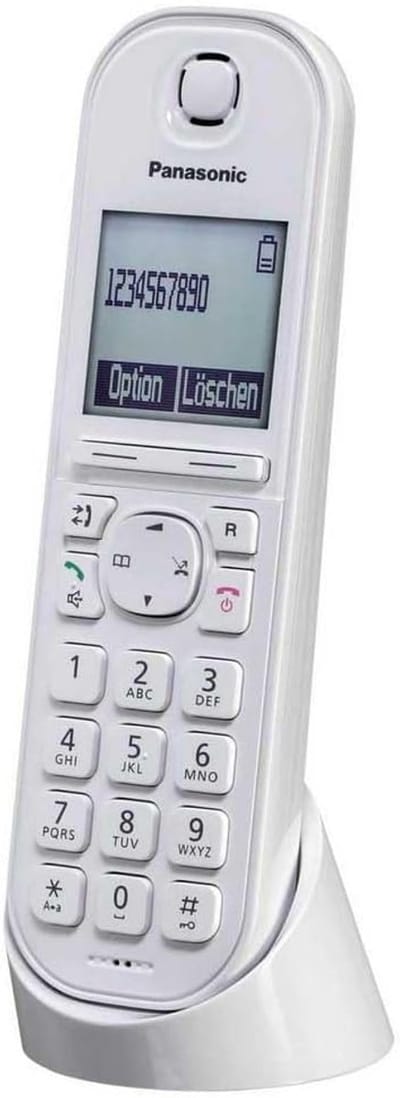 Draadloze IP Telefoon - VoIP Telefoon - Thuiswerken Communicatie - CAT-iq 2.0 Compatibel - 165 cm Hoogte - Wit