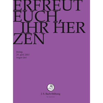 Chor & Orchester Der J.S. Bach-Stiftung, Rudolf Lutz - J.S. Bach: Erfreut Euch, Ihr Herzen Bwv6 (DVD)