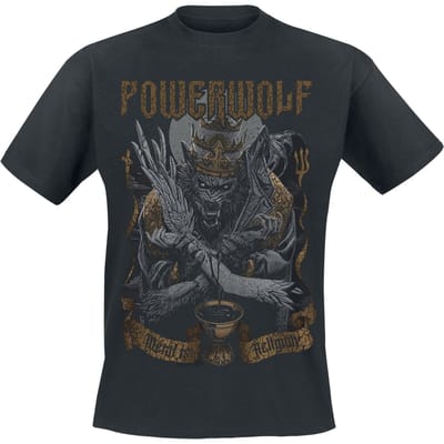 Powerwolf T-shirt - Wolf vs Angel - S tot L - voor Mannen - zwart