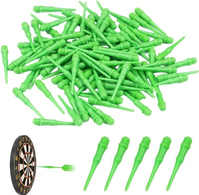 100 Stuks Zachte Dartpunten, Duurzame Plastic Dart Tips voor Elektronische Darts, Eenvoudig te Vervangen, Ideaal voor Darts Enthousiastelingen en Spelers
