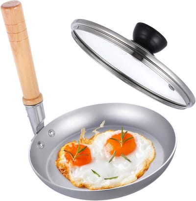 Tamagoyaki Pan - Oyakodon Pan - Japanse Gerechten Maken - Verticale Handgreep - 18.6 cm - Zwart
