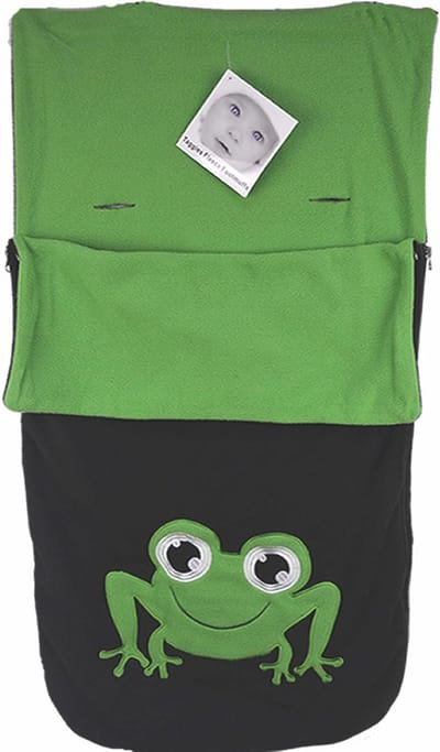 Voetenzak Kinderwagen - Babyzak Quinnyhoes - Baby Warm Houden - Zacht Gevoerd Fleece - 48 x 39 x 7 cm