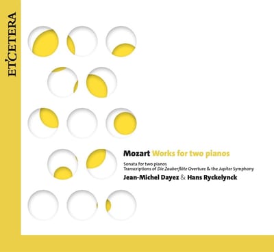 Hans Ryckelynck & Jean-Michel Dayez - Mozart: Works For Two Pianos (CD)