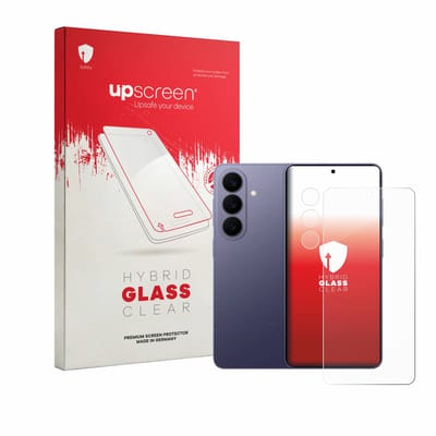 upscreen - Screenprotector voor Samsung Galaxy S26 Enterprise Edition (Voor+Camera) - Folie Beschermfolie Beschermglas transparant
