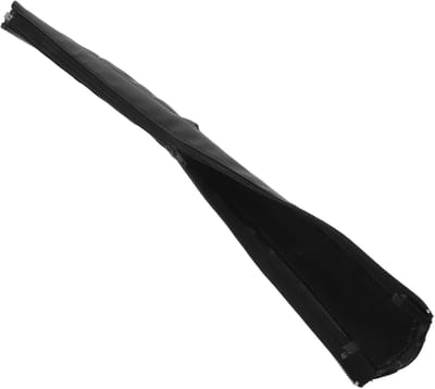 Kinderwagen Handvat Hoes - Beschermhoes Stuur - Comfortabel Wandelen - Afneembaar Ritssysteem - 50.5 cm Lengte - Zwart