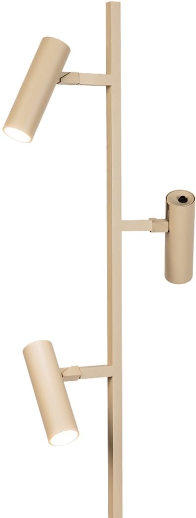 Lumidora Vloerlamp 75728 - FELICIA - 3 Lichts - GU10 - Beige - Zand - Aluminium