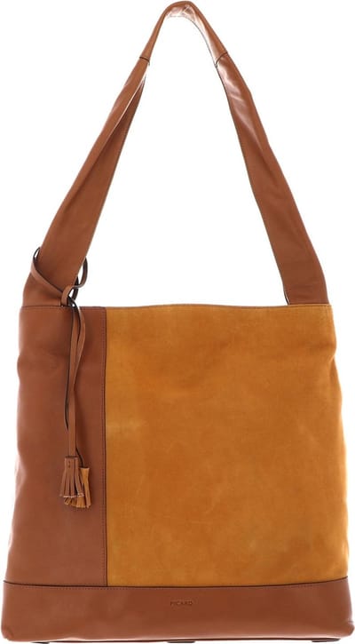 PICARD Schoudertas Safari Shoulderbag Fudge-Komb Lichtbruin