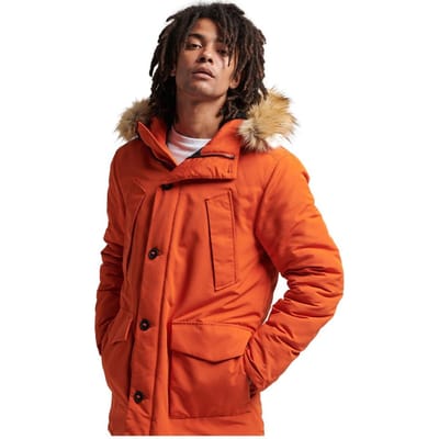 Superdry - Maat XS - Vintage Everest Jasje Oranje Man