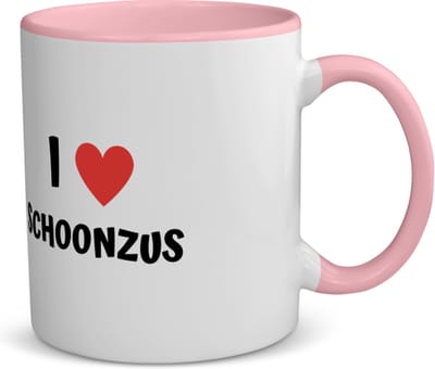 Akyol - i love schoonzus koffiemok - theemok - roze - Zus - de liefste schoonzus - verjaardag - cadeautje voor zus - zus artikelen - kado - geschenk - 350 ML inhoud